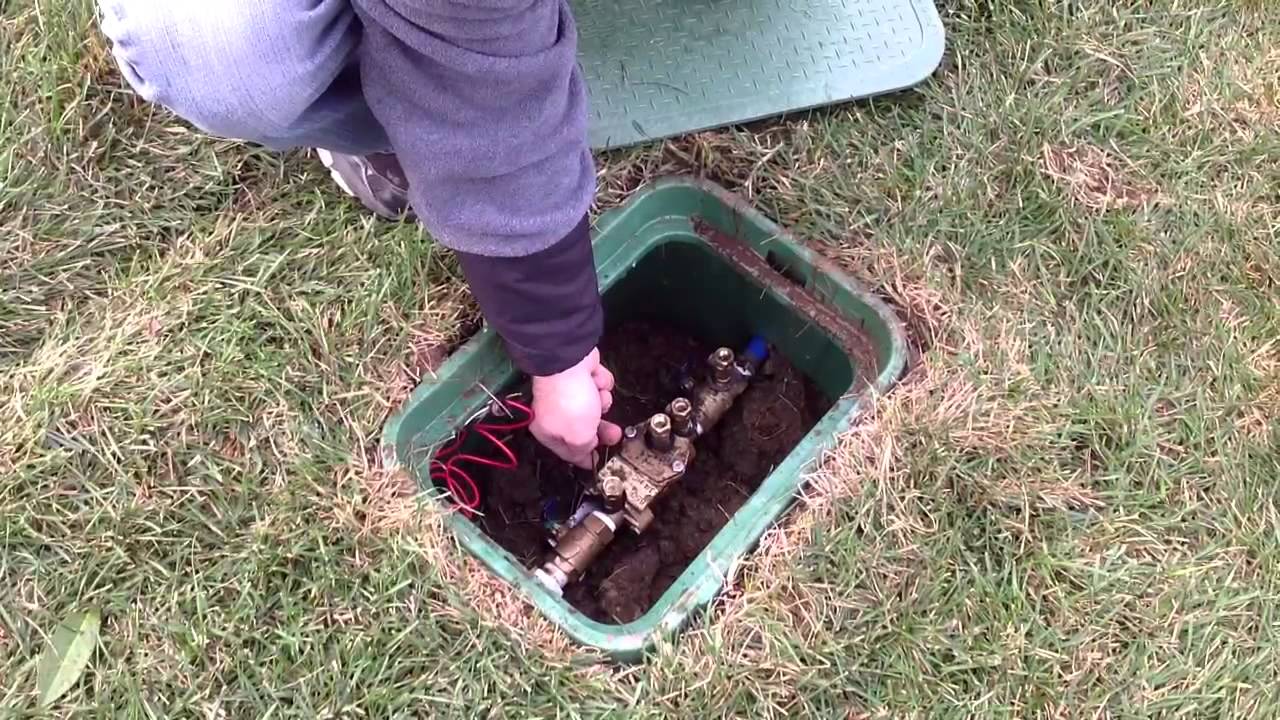 Starting up your sprinkler system in the spring