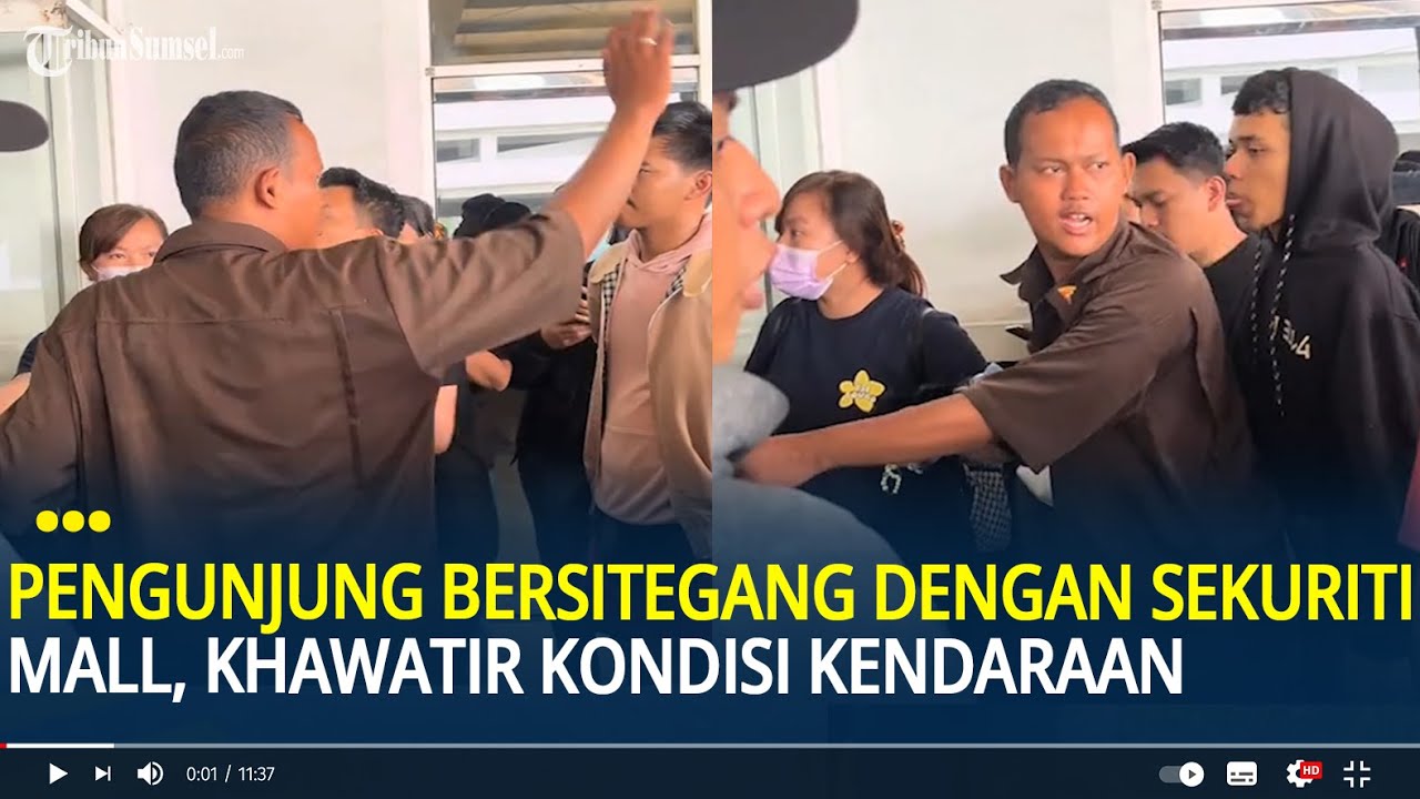 Viral Pengunjung Bersitegang dengan Sekuriti Mega Bekasi Hypermall, Khawatir Kendaraan Karena Banjir