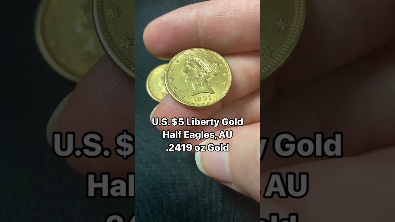 $5 Liberty Gold Half Eagles!