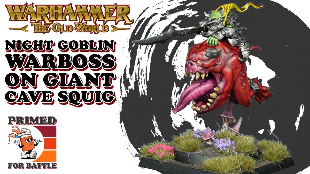 How to Paint - Night Goblin Warboss On Giant Cave Squig