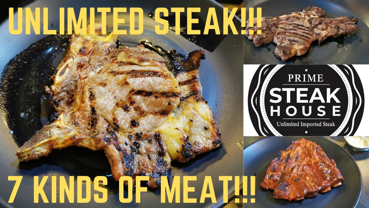 Tinkman ko LAHAT ng Steak!!! (Full Menu) | Prime Steak House | Unlimited Steak