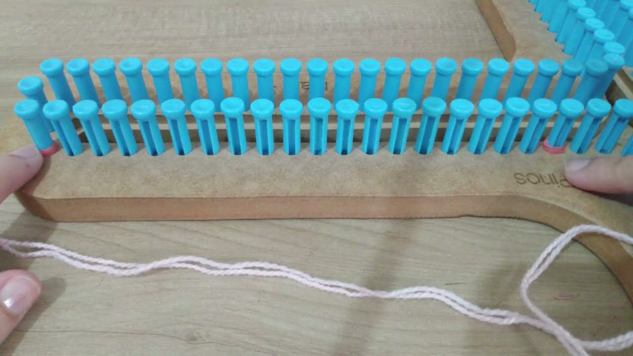 COMO MONTAR OS PINOS DO TEAR - IDEAL PARA FIOS FINOS |  TEAR X DA TEAR BRASIL @CanalTearBrasil