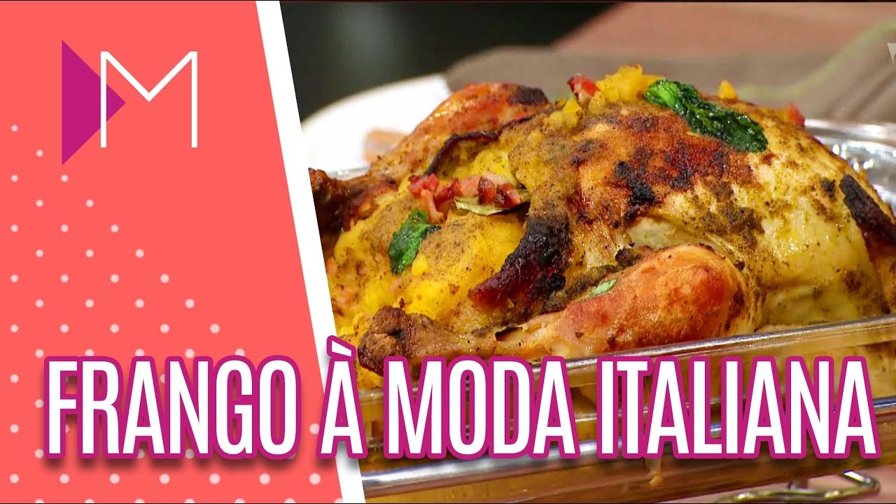 Frango recheado à moda italiana - Mulheres (20/04/18)