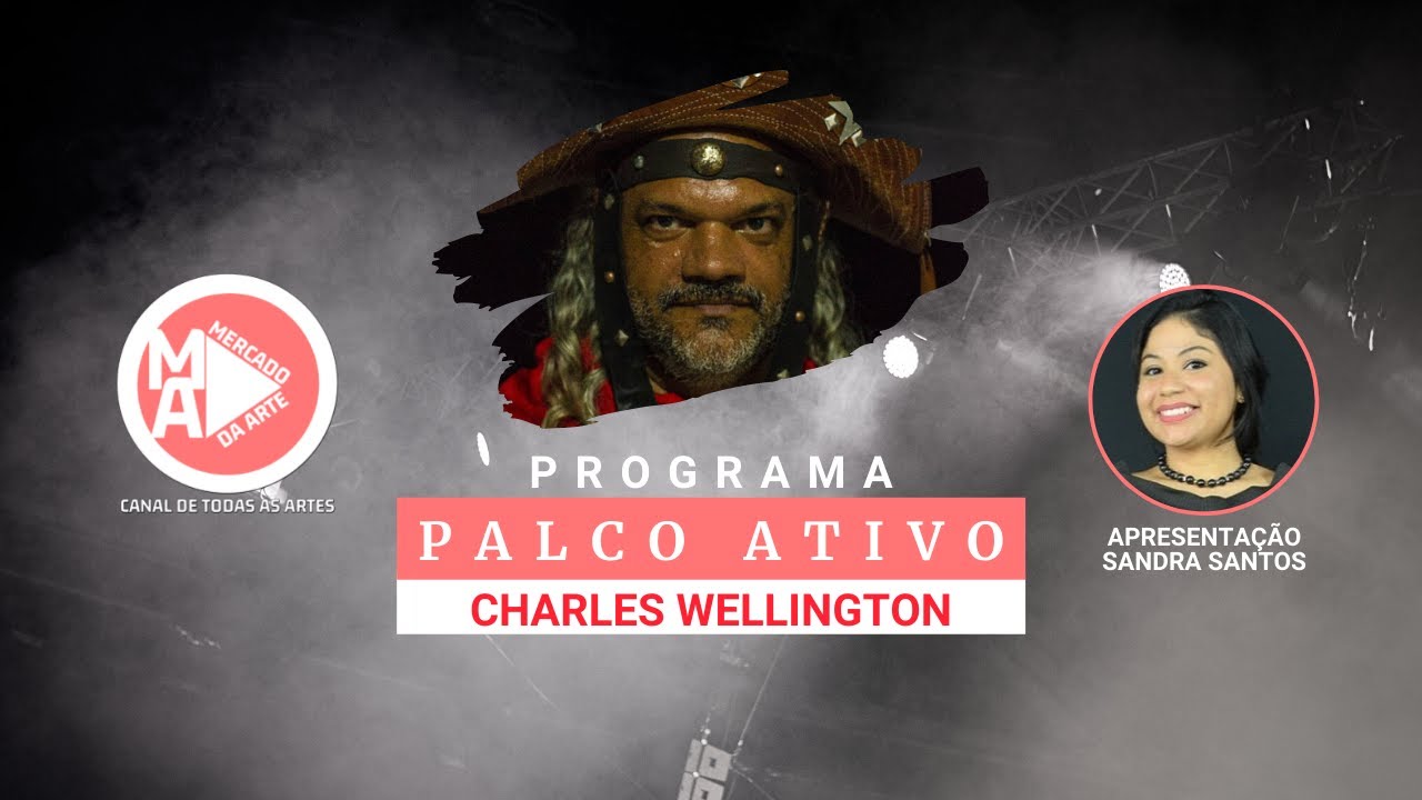Programa Palco Ativo - Charles Wellington ( Apresenta&ccedil;&atilde;o Sandra Santos)