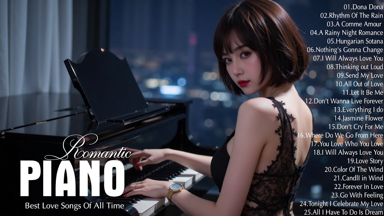100 Best Beautiful Classic Piano Love Songs Instrumental - Famous Classical Music for Relaxation