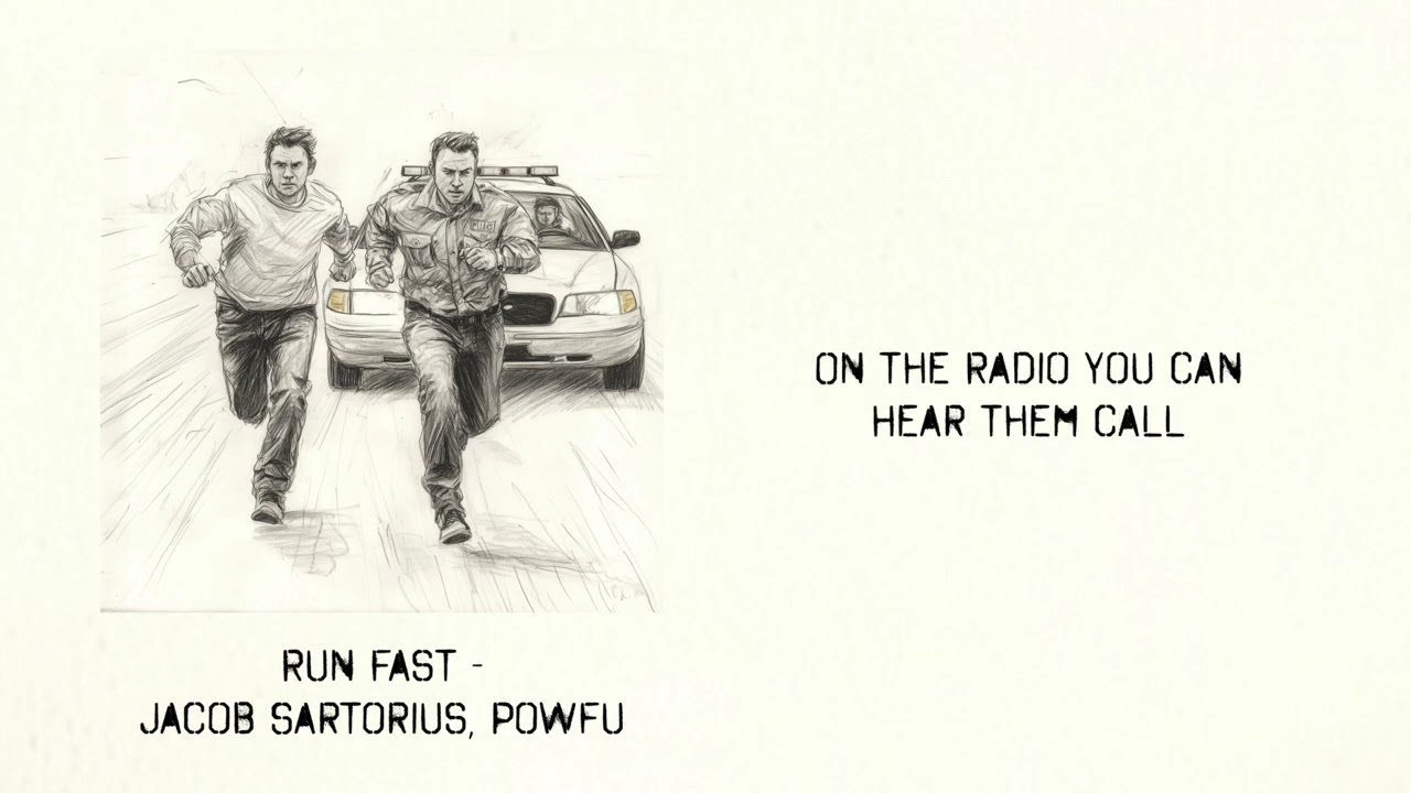 Jacob Sartorius, Powfu - Run Fast (Official Lyric Video)