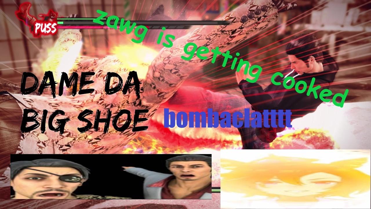 dawgjima gets slimed out [majifight] |YK1 remix no damage|