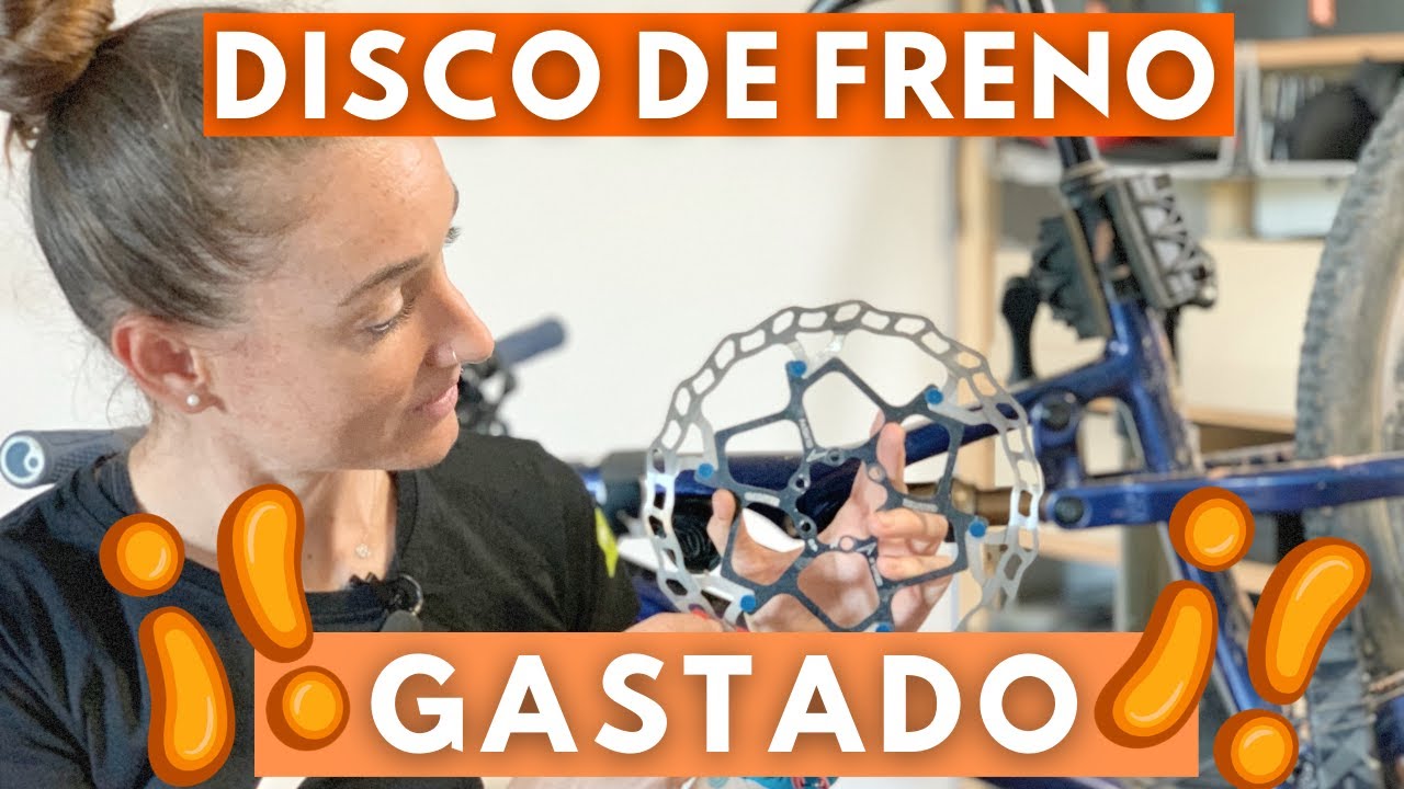 ⚡💥⚡ Disco de Freno: cuándo está gastado y cómo cambiar el disco de la bicicleta MTB | Laura Celdran