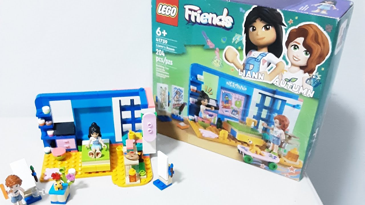 #lego Friends 41739 Liann's Room. Oh no, I lost my stickers. 