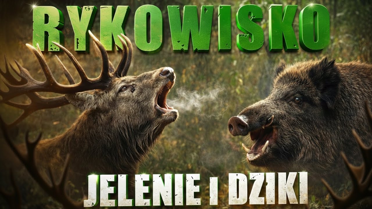 Rykowisko. Jelenie i dziki.