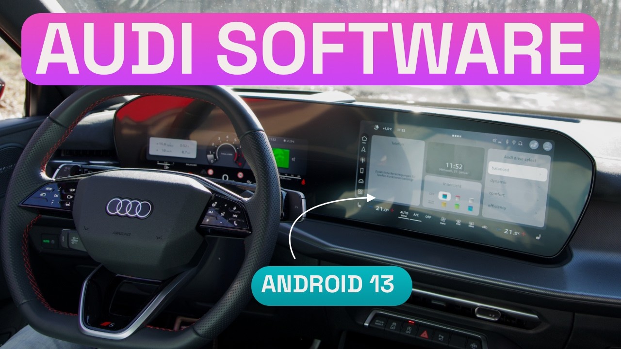 Was macht Android 13 im Audi Q3 besser (und schlechter) als bisher?! - Autophorie