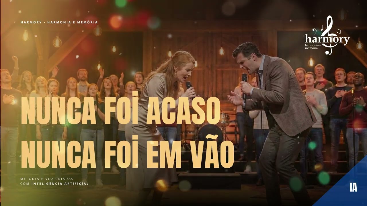 NUNCA FOI ACASO! NUNCA FOI EM VÃO!