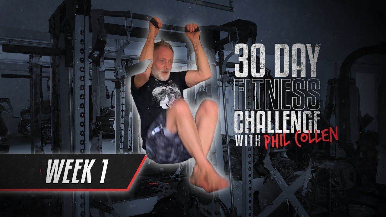 DEF LEPPARD - Phil Collen's 30 Day Fitness Challenge - WEEK ONE
