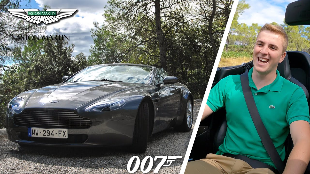 ESSAI - ASTON MARTIN V8 VANTAGE ROADSTER : JAMES BOND EST DE SORTIE !