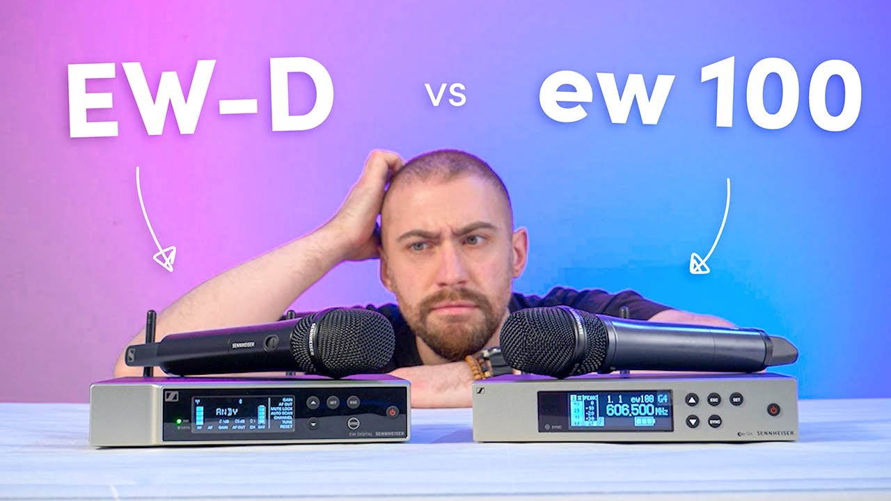 Sennheiser EW-D против ew 100 G4