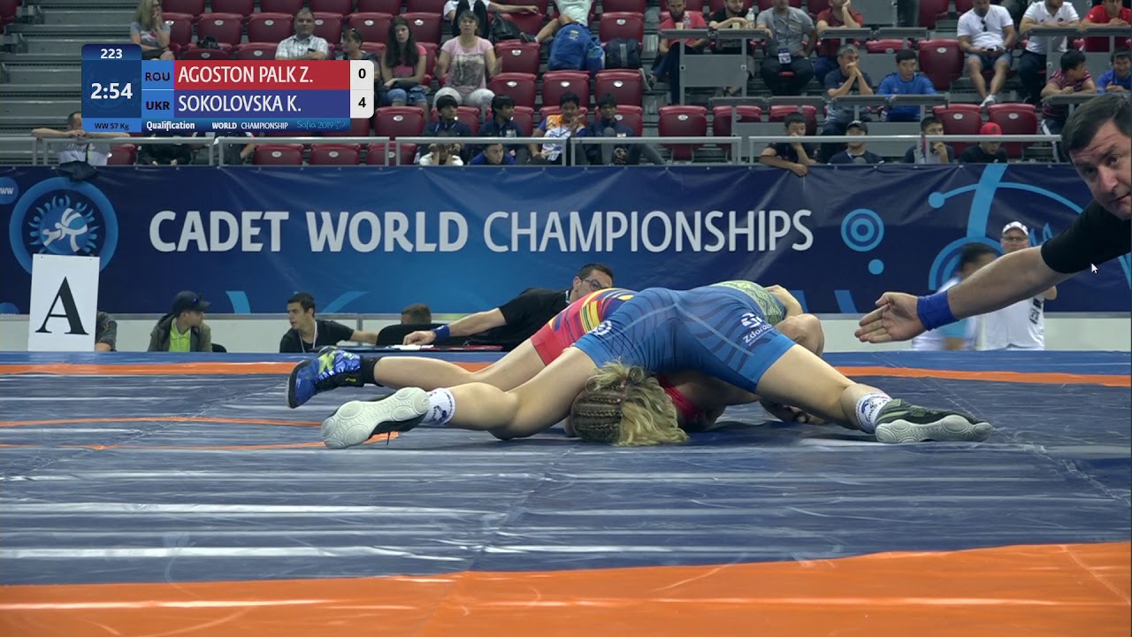 Qual. WW - 57 kg: Z. AGOSTON PALK (ROU) v. K. SOKOLOVSKA (UKR)
