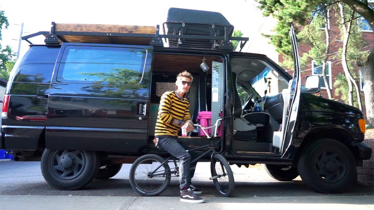 MEET PRO BMX RIDER THAT LIVES IN HIS VAN