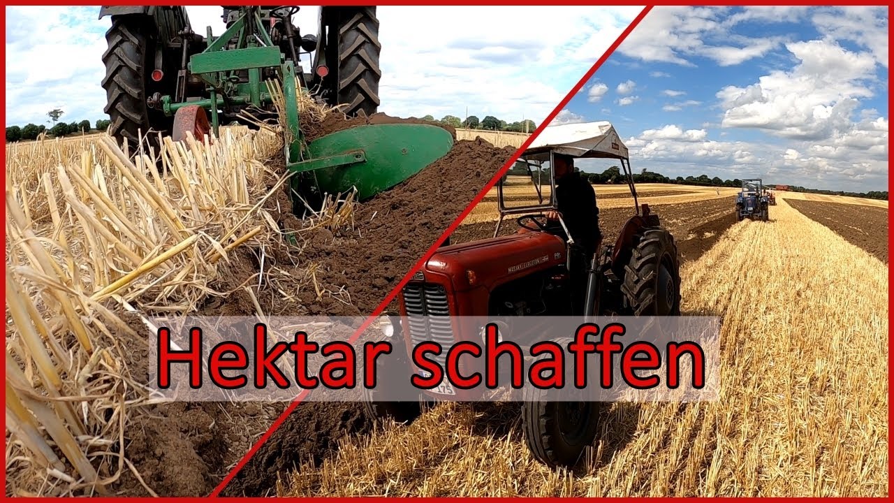 Kleinkram am Xerion | Oldtimer-Pflügen | LOHN Vlog 6