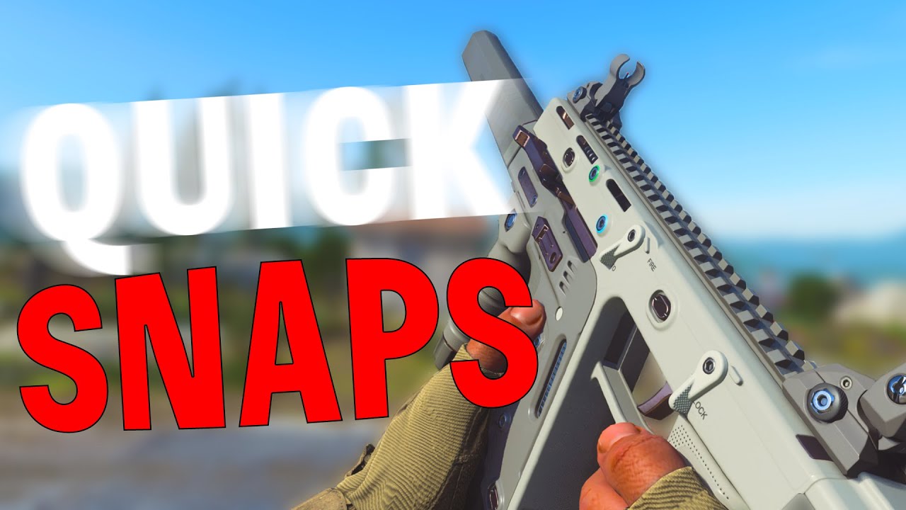 THE QUICKEST AIMBOT SNAPS IN MODERN WARFARE