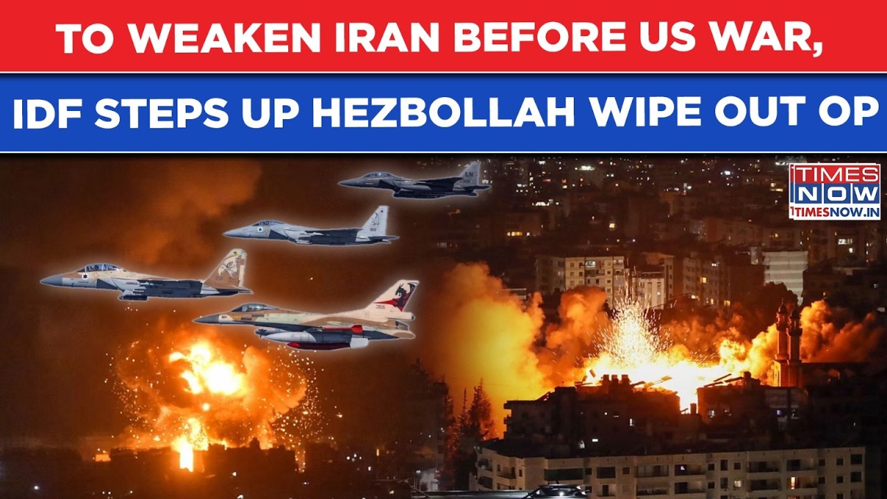IDF Moves To Defeat Iran Even Before War Starts With Crippling Attack On Khamenei Proxy Hezbollah