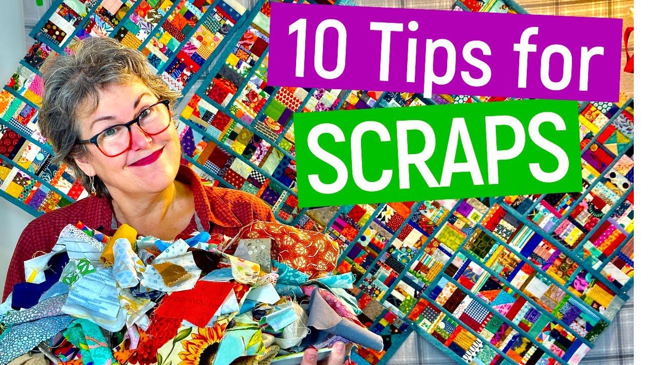 💚♥️  MANAGE YOUR SCRAPS - My Top 10 Tips for using and keeping them under control