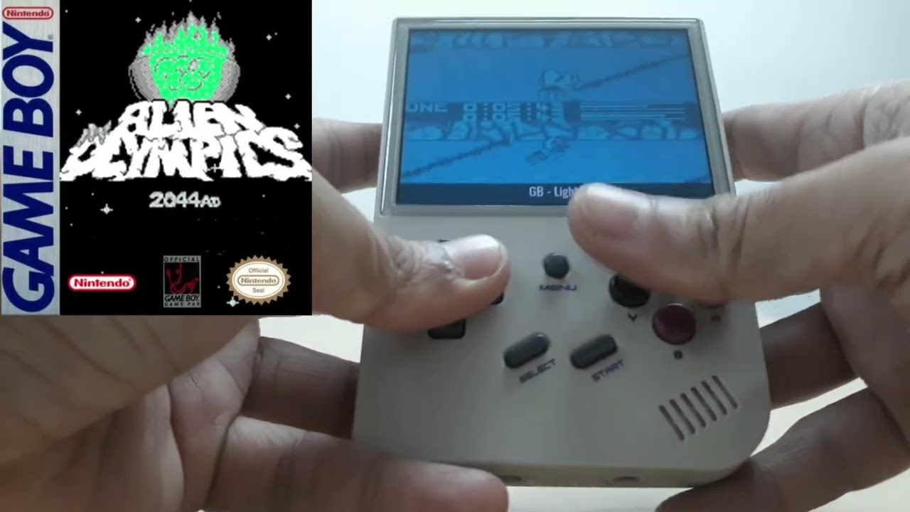 Alien Olympics/Anbernic RG35XX/Game Boy.