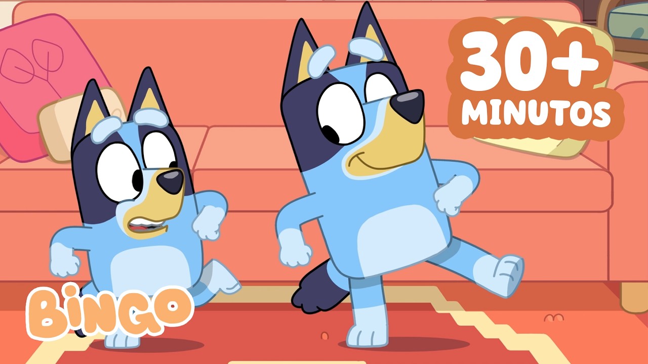 ¡Bingo es Mini Bluey! 🧡 | Recopilación de Clips | Bingo - Español Canal Oficial