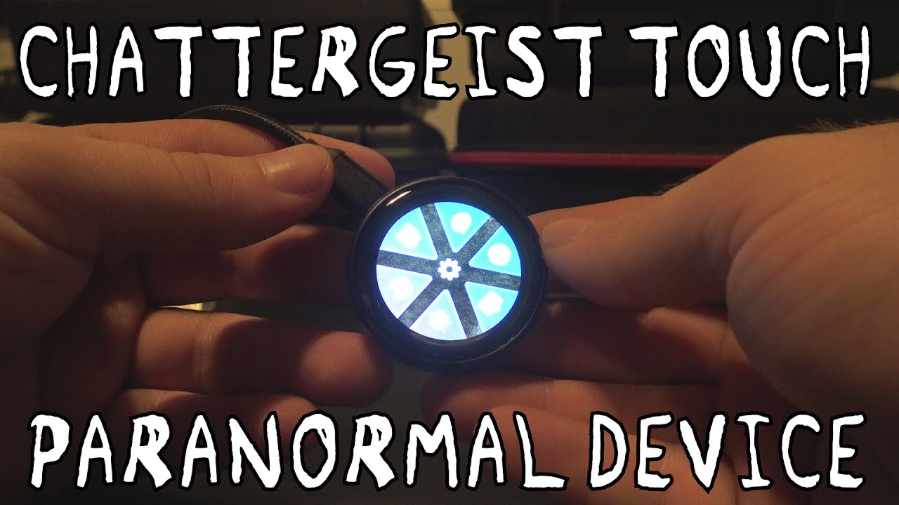 Checking Out The Chattergeist Touch!  An Amazing Paranormal Device With Many Features