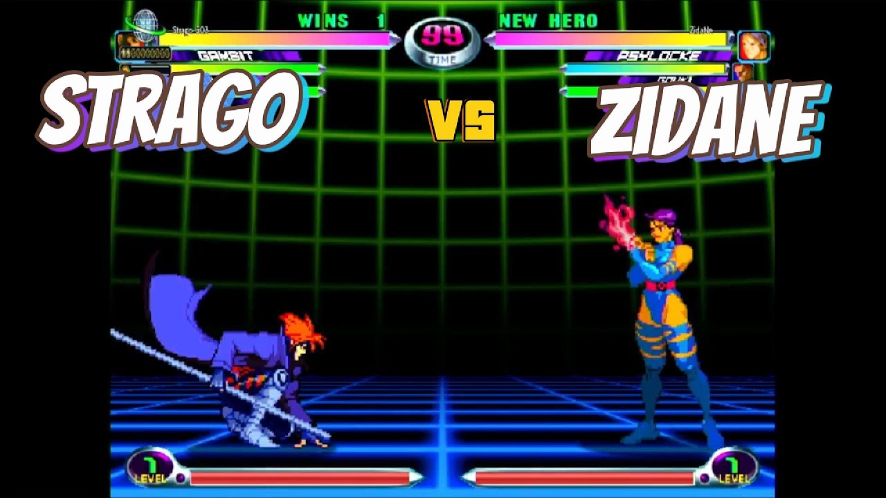 MvC2 (Steam) Zidane vs Strago ranked games .:10.03.2026:.
