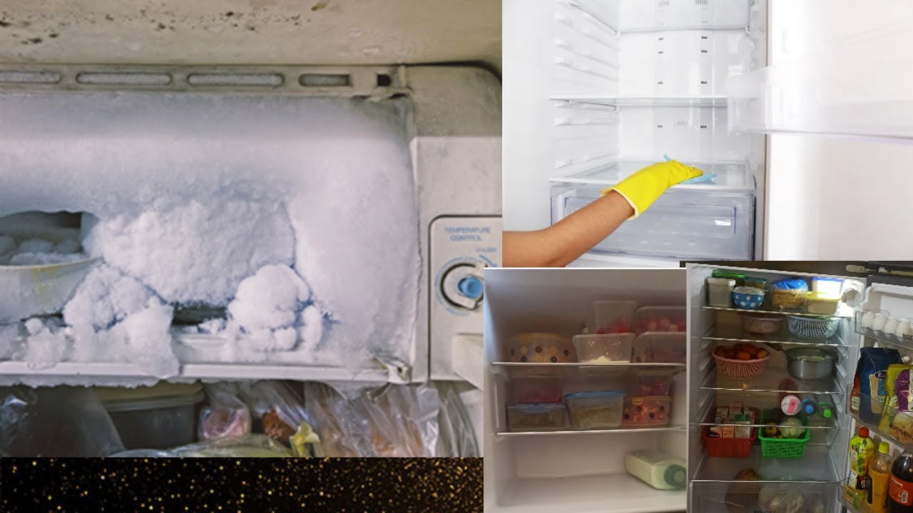 How to clean fridge and freezer|| fridge ki safari || Ramzan ki tayarian