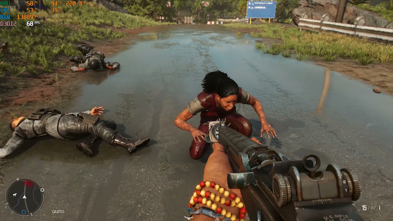 Far Cry 6 - RTX 2080 Ti - Ultra RTX - 120% Resolution Scale Benchmark - 1080P