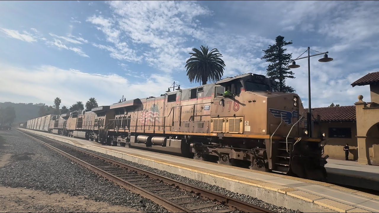 Weekly video rail fanning on the Santa Barbara sub with Amtrak ALC 40 2301 on Amtrak 11