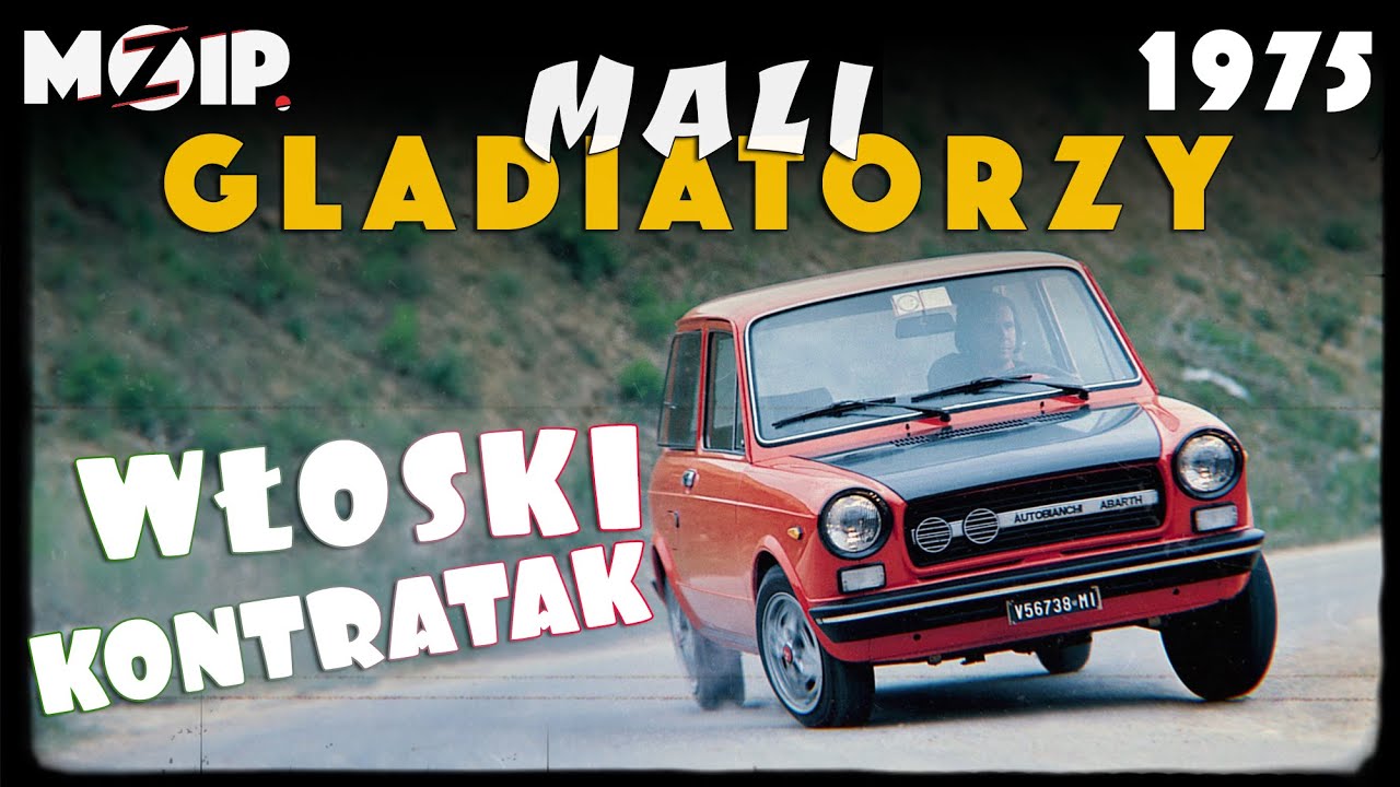 Kiedy Autobianchi A112 Abarth poszcza się w  pogoń za Hondą Civic RS!  | M.G 1975 r.