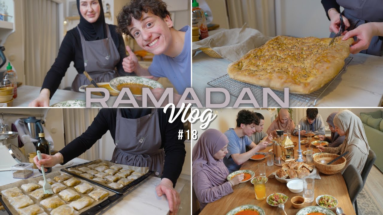 Ramadan Tag 27 in einer Großfamilie | Selbst gemachtes Fladenbrot & schnelle Dumplings | Ramadan #18