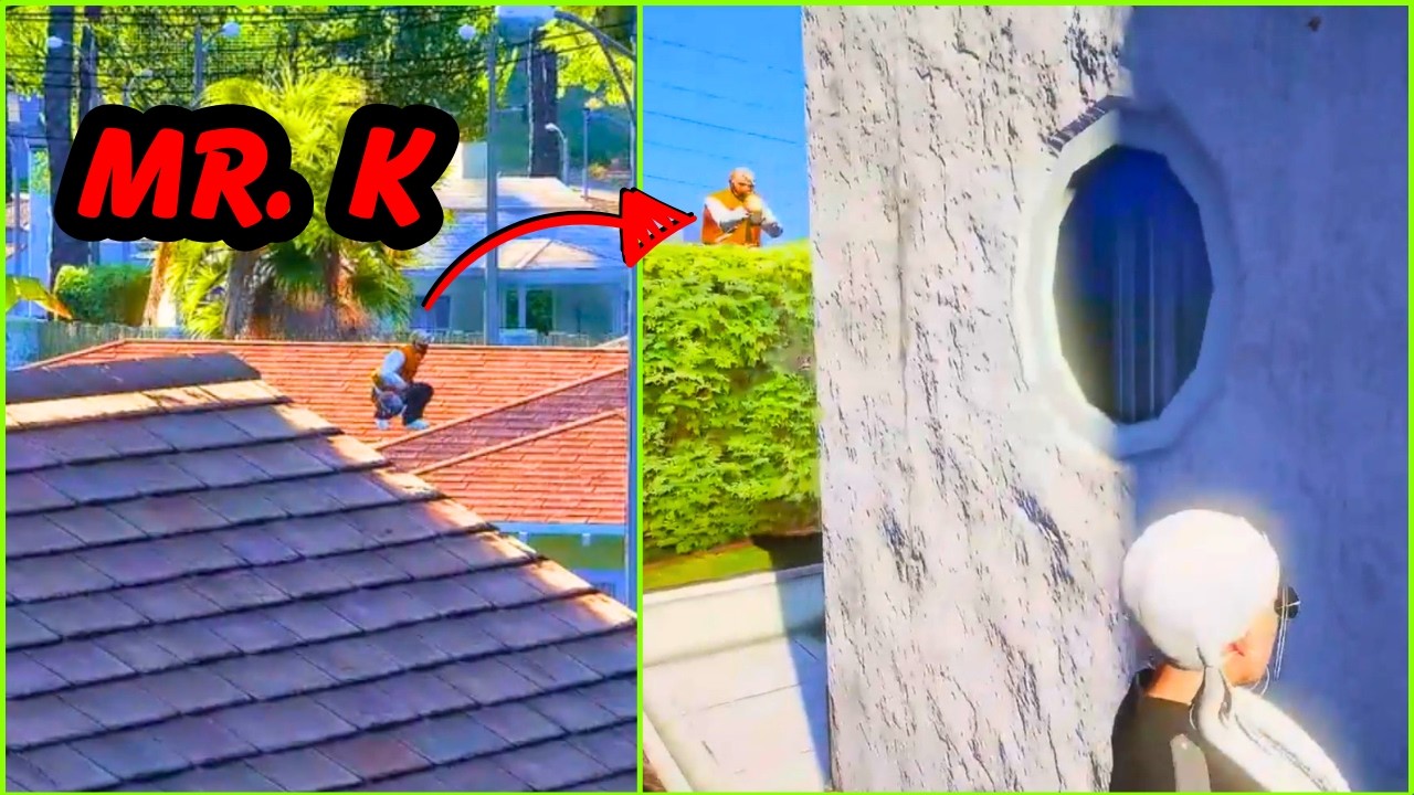 MR. K caught the COPS Off Guard to PROTECT a CHANG GANG member&rsquo;s house