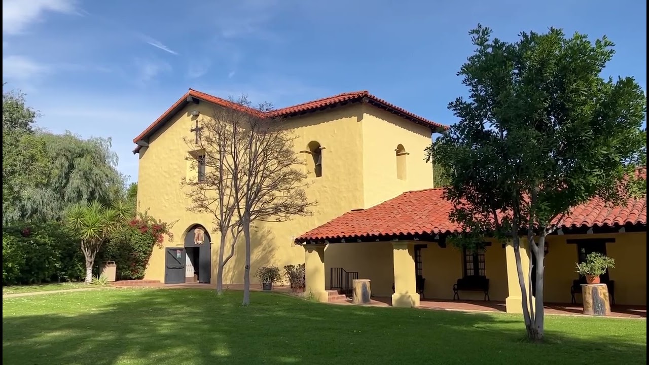 Schulmerich Carillon 1pm Westminster Chimes - Mission San Fernando Rey de España