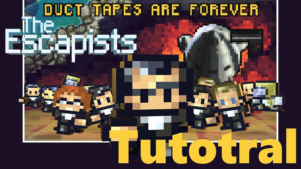 The Escapists - Duct Tapes Are Forever DLC - How to Escape Tutorial (Xbox One) (60fps)