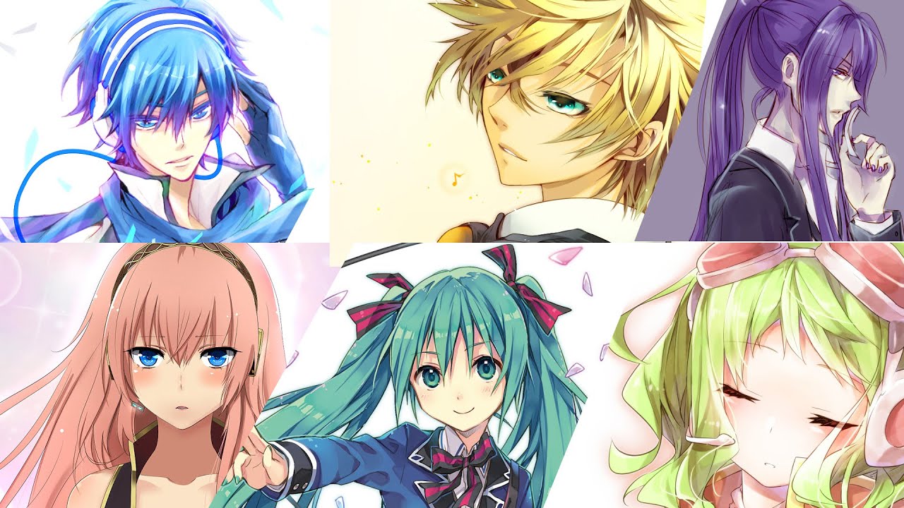 【MMD】WAVE 【KAITO・Luka・Miku・Len・Gumi・Gakupo】