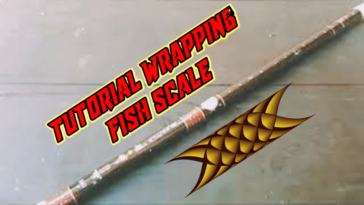 Tutorial Wrapping motif sisik || Fish Scale Part 1