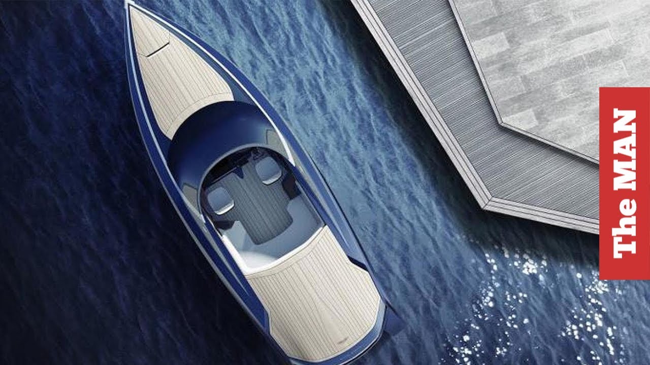 Astonishing Aston Martin AM37 Luxury Powerboat