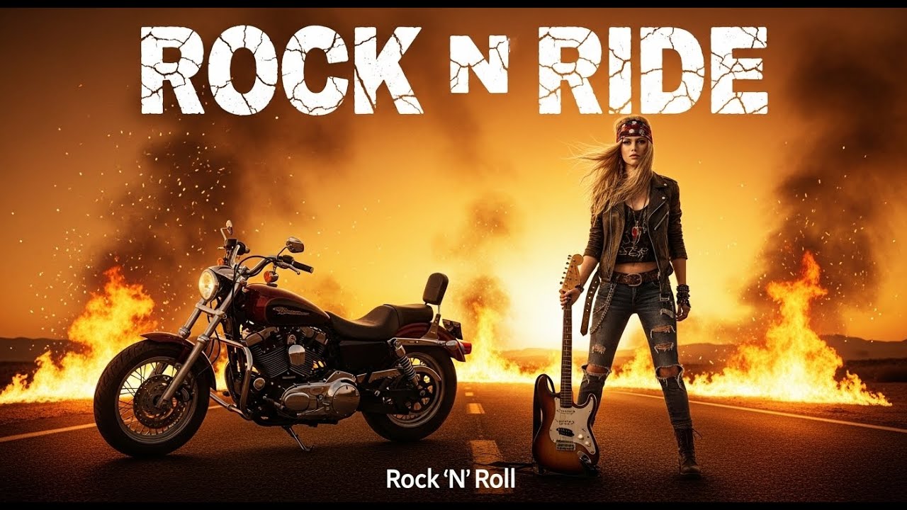Best Music Rock N Ride 🎸 Ride Forever 🇺🇸 The Unbreakable Spirit of Rock N Roll