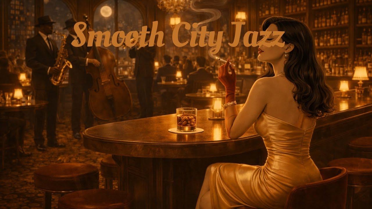 1950s Smooth Jazz at Midnight 🎷 | Relaxing Romantic Instrumental Jazz Lounge Music | Late Night  🎷