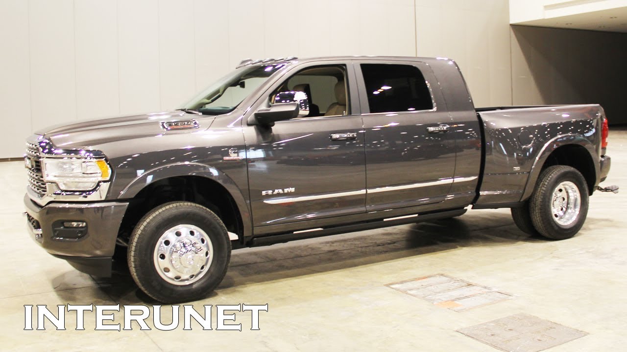 2019 RAM Limited 3500 Heavy Duty Cummins Turbo Diesel 4x4 Truck overview