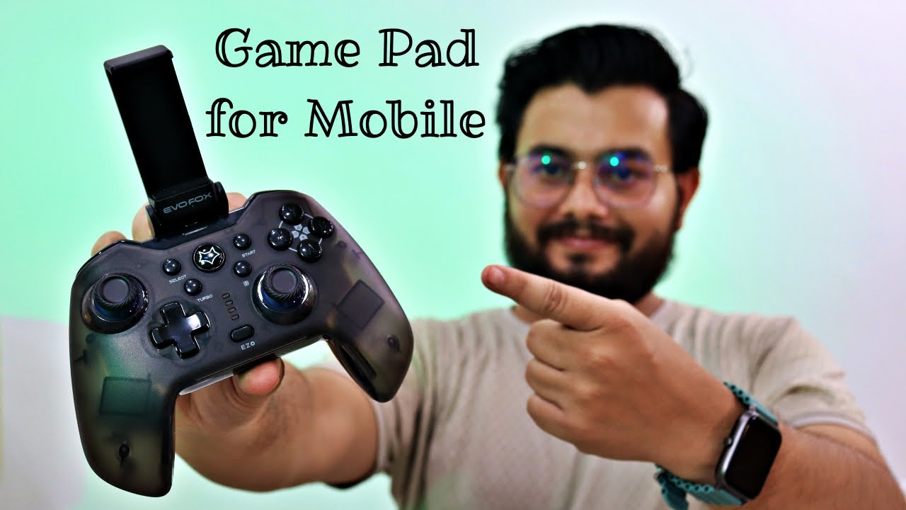 Amkette EvoFox Go Wireless Controller Gamepad for Mobile - Your Ultimate Gaming Companion!