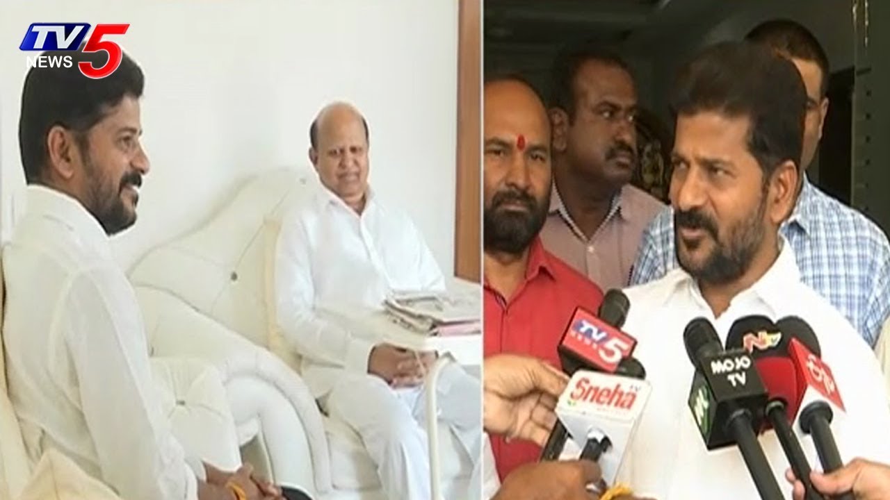 Revanth Reddy Meets TDP Leader Devender Goud | Revanth Reddy Face to Face | TV5 News