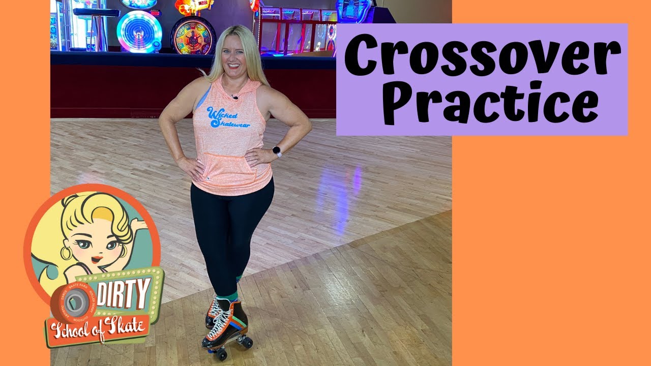 Roller Skate BETTER Right Now!  Do this crossover practice!