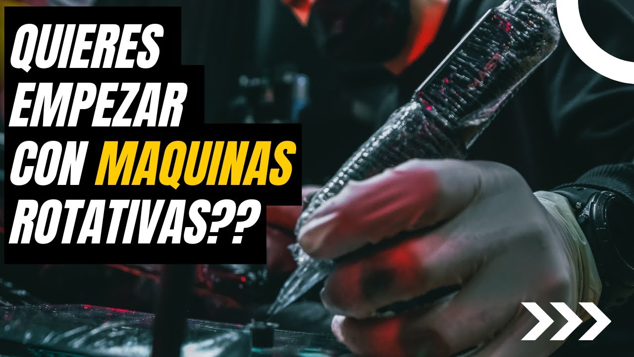 Como EMPEZAR a tatuar con Maquina ROTATIVA / PEN Inalambrica | Wireless Tattoo Machine