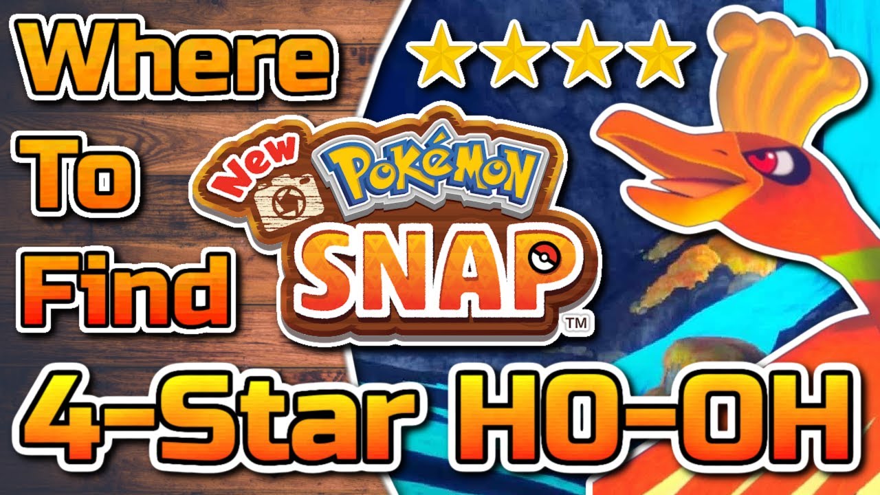How To Find The 4 Star Ho-Oh Photo In New Pokemon Snap! Also 4 Star Charmander Photo Included!