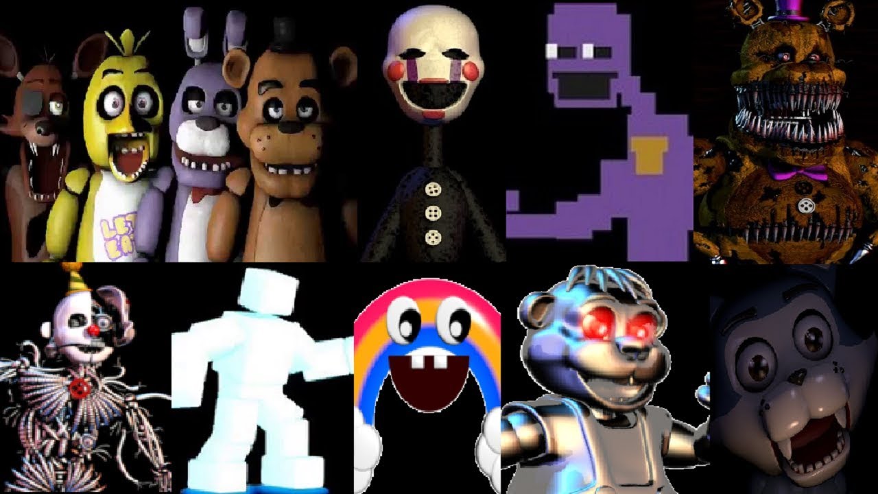Defeats Of My Favorite FNAF Villains