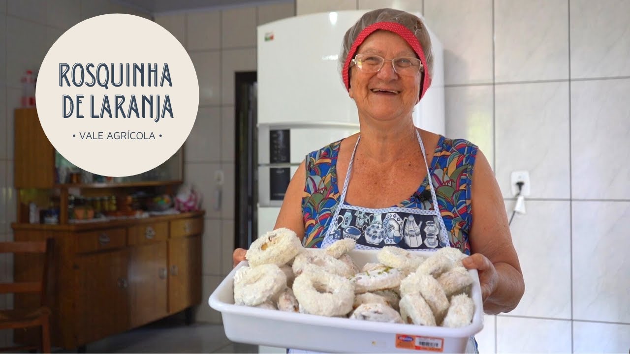 ROSQUINHA DE LARANJA | Aquela receita caseira e clássica pra adoçar a vida!